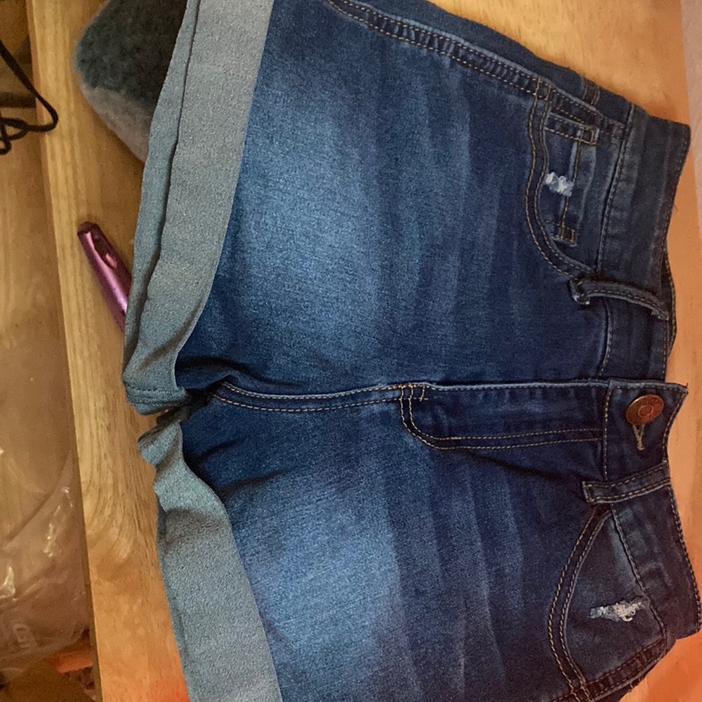 High rise shorts